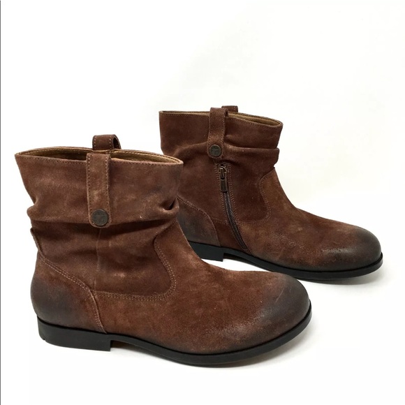 NEW Birkenstock Sarnia pull on suede slouch boot - Picture 4 of 7